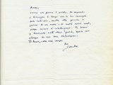 Lettera a Curzia Ferrari